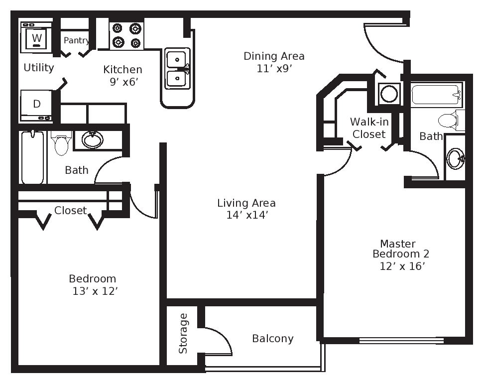 Banyon floor plan